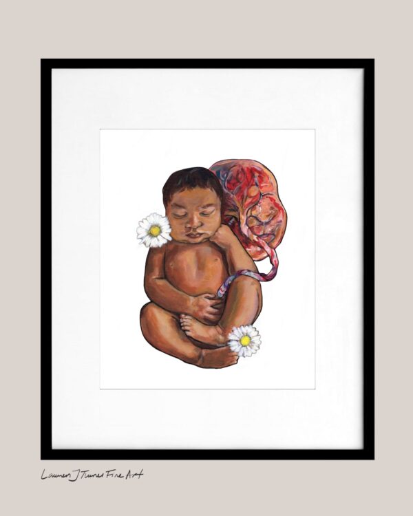 Daisy Baby with Placenta