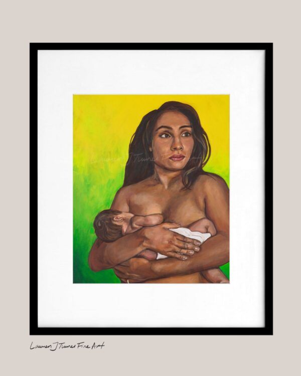 Lactating with gradient Yellow & Green