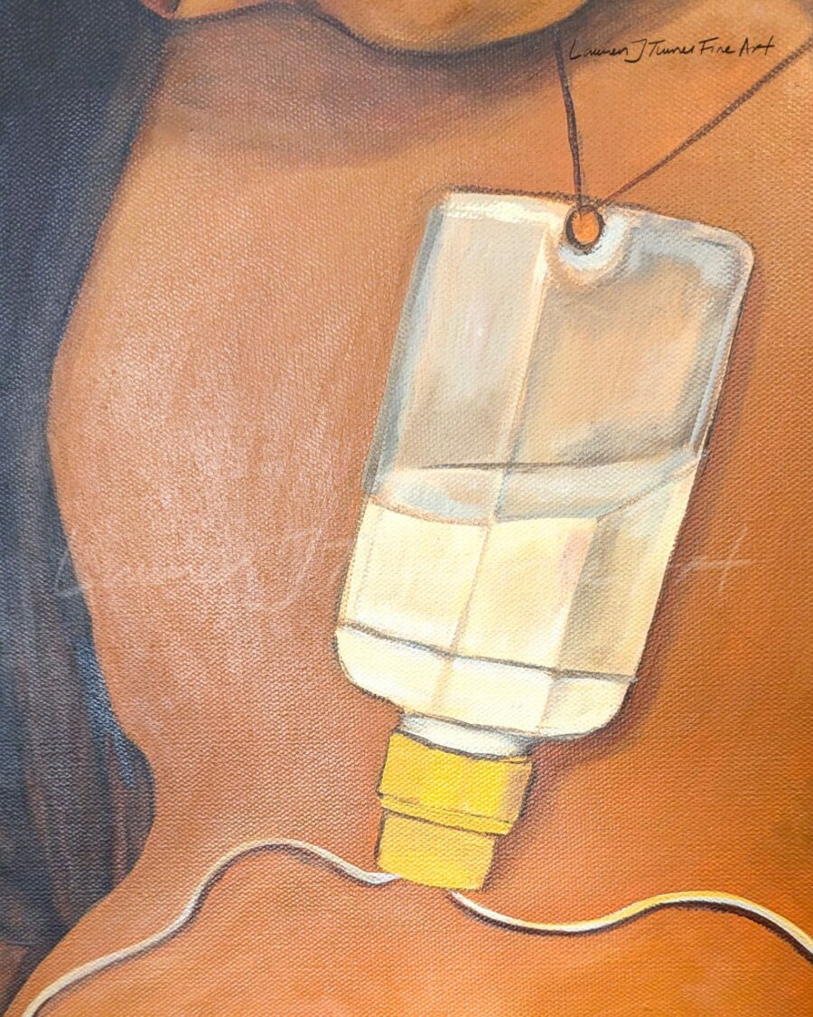 Original Painting: SNS Feeding System and Breast-pump - Image 2