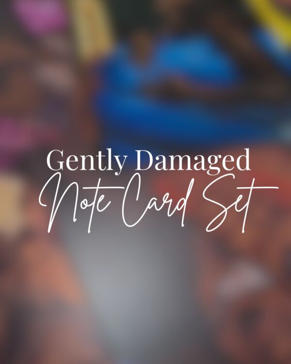 Flat Note Card: Gently Damaged