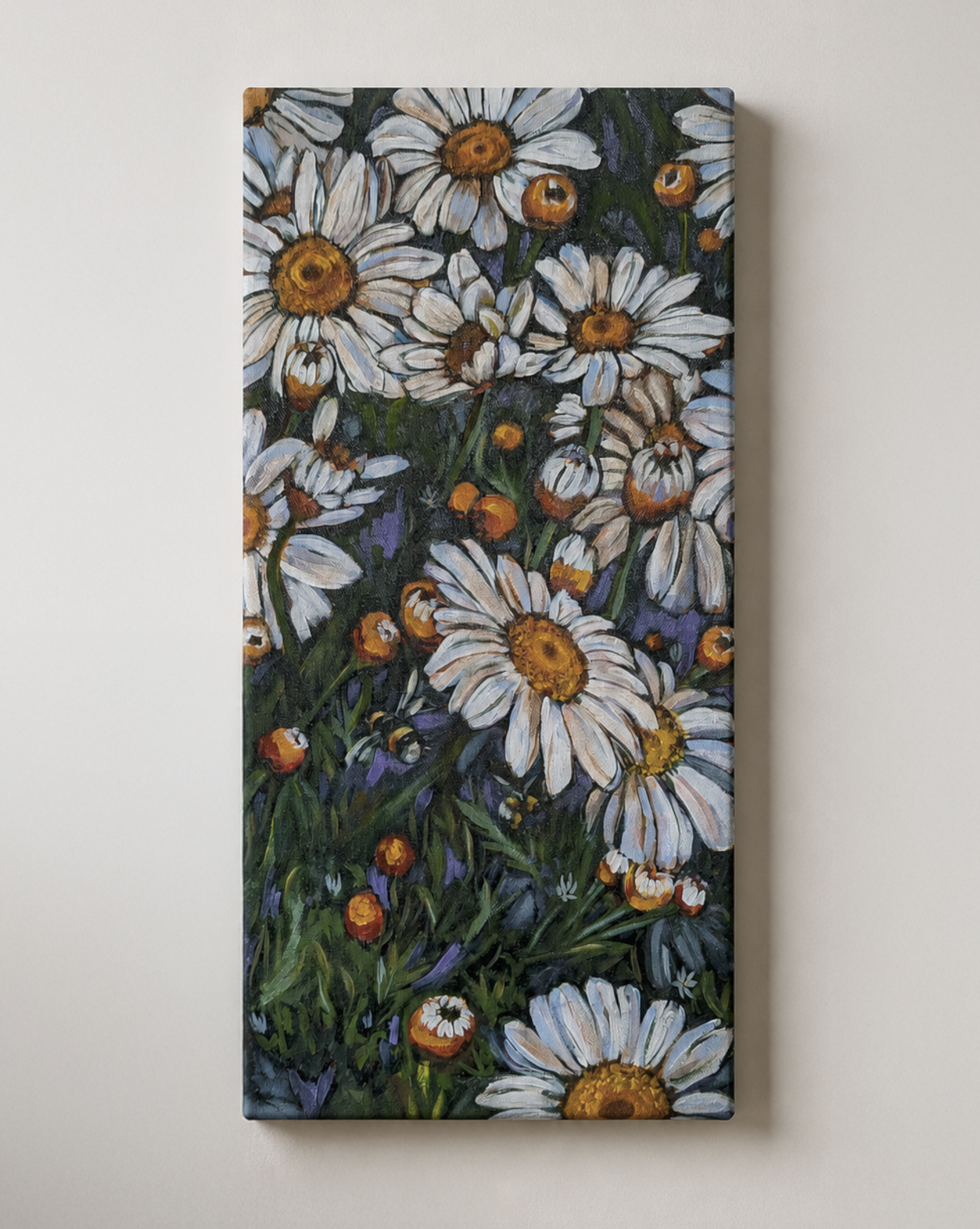 Original Painting: Dancing Daisies
