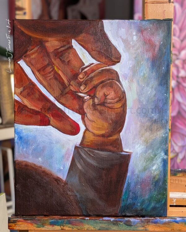 Original Painting: Guided by Love