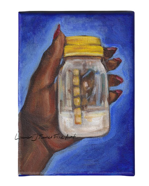 Original Painting: That's Enough Mini