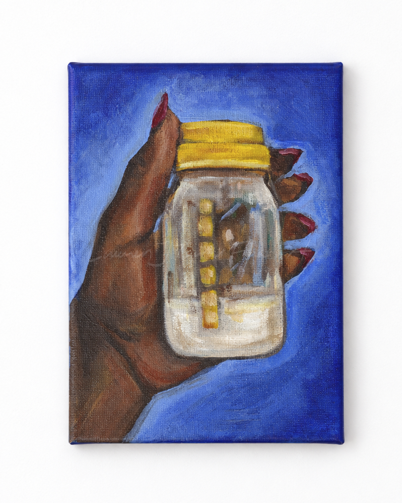Original Painting: That's Enough Mini
