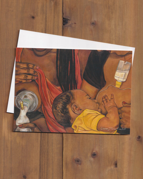SNS Feeding System and Breast-pump Flat Art Card