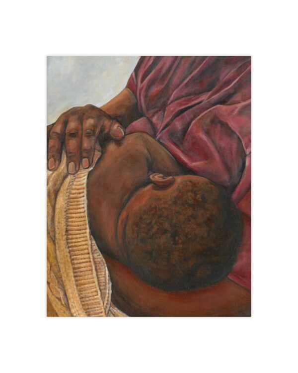 Breastfeeding Snuggles with Warm Blanket